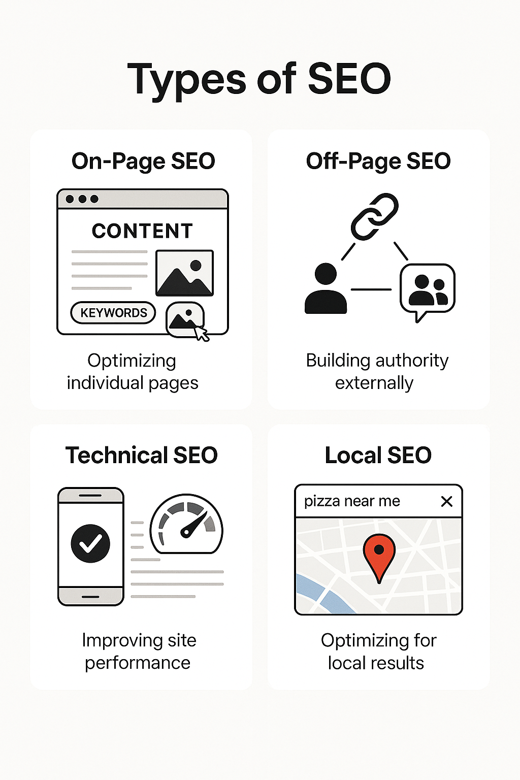 Types of Search Engine Optimization