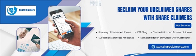 RECOVERY OF UNCLAIMED SHARES
