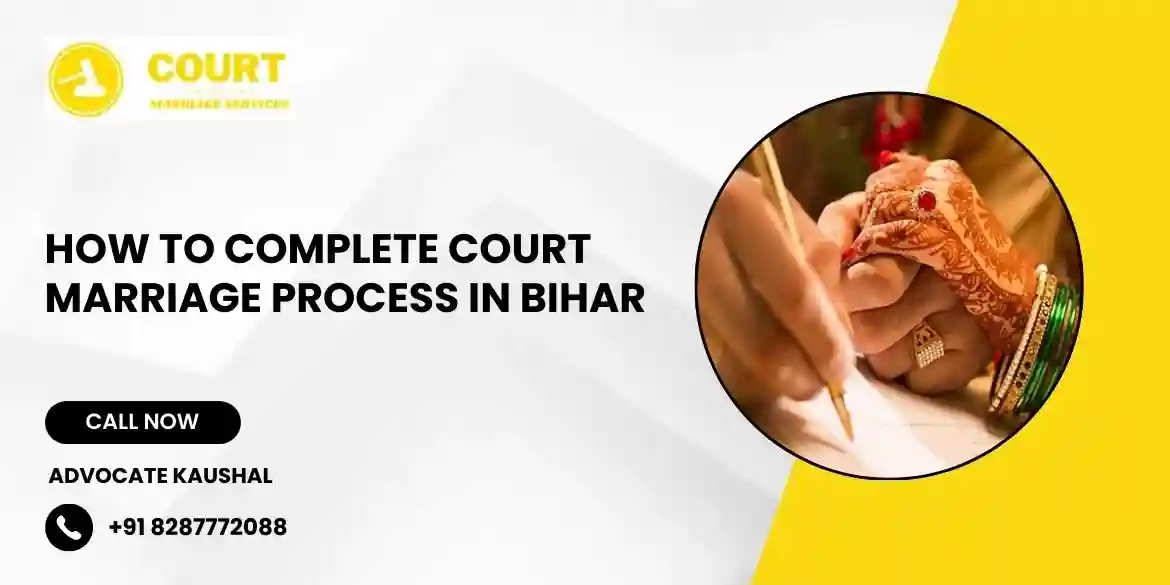 Court Marriage Fees in Bihar