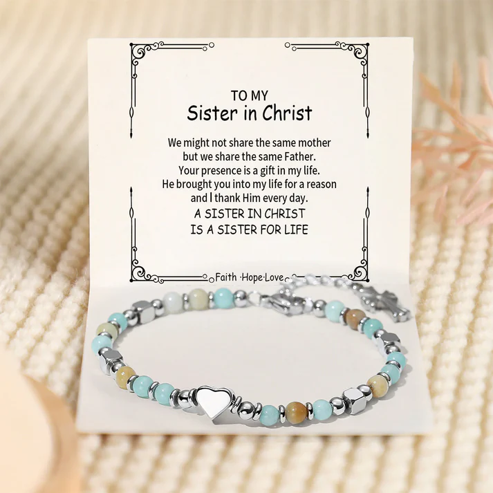Beaded Cross Bracelet​