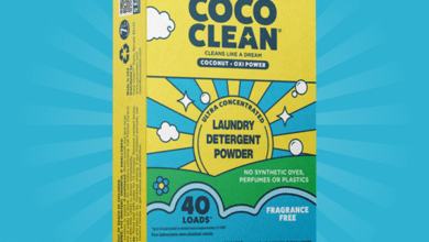 Clean laundry detergent